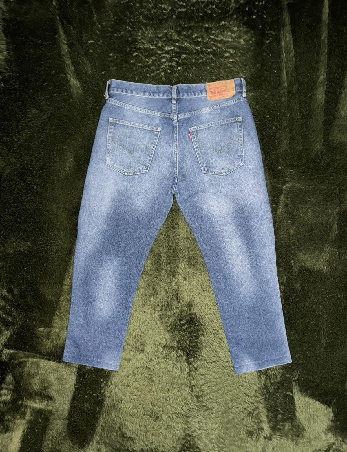 Levi's [W36/L34] Levis 501 USA vintage washed denim pants (shorted) Size US 36 / EU 52 - 6 Thumbnail