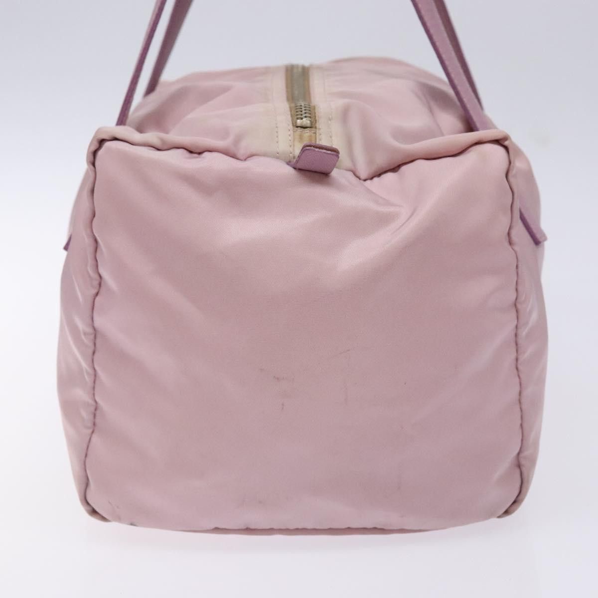 Prada PRADA Boston Bag Nylon Pink Silver Size ONE SIZE - 5 Thumbnail