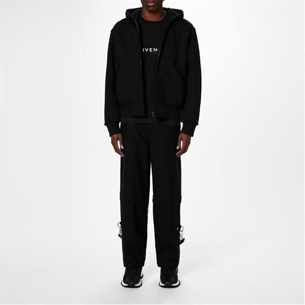 o1g2r1mq042 Zip Hoodies in Black