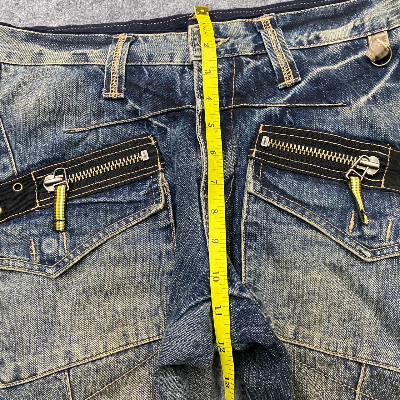 Hysteric Glamour 💥Best Offer💥Vintage PPFM Punk Distressed Denim Size US 32 / EU 48 - 5 Thumbnail