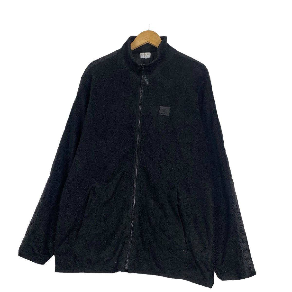 Calvin Klein × Japanese Brand DKNY fleece zipper jacket Size US M / EU 48-50 / 2 - 2 Thumbnail