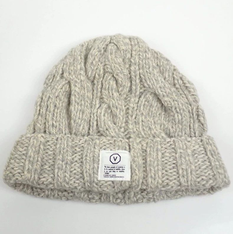 Visvim Thick Knit Wool Cold Hat Size ONE SIZE - 1 Thumbnail