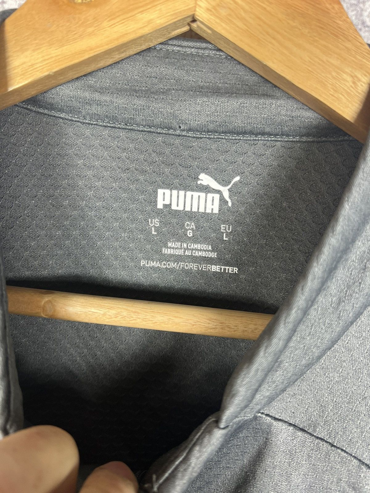 Puma Borussia Mönchengladbach Soccer Track Top Sweatshirt