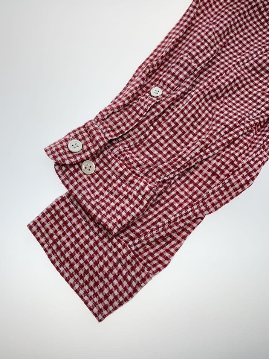 Undercover Undercover Check Cotton Long Sleeve Shirt Red Size US S / EU 44-46 / 1 - 6 Thumbnail