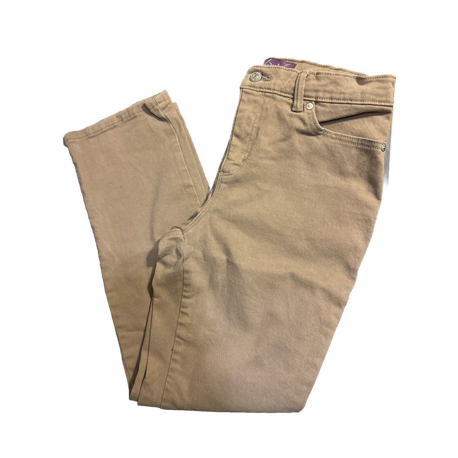 Gloria Vanderbilt Gloria Vanderbilt Womens Amanda SHORT Jeans Size 8S Beige De Size 30" / US 8 / IT 44 - 13 Thumbnail