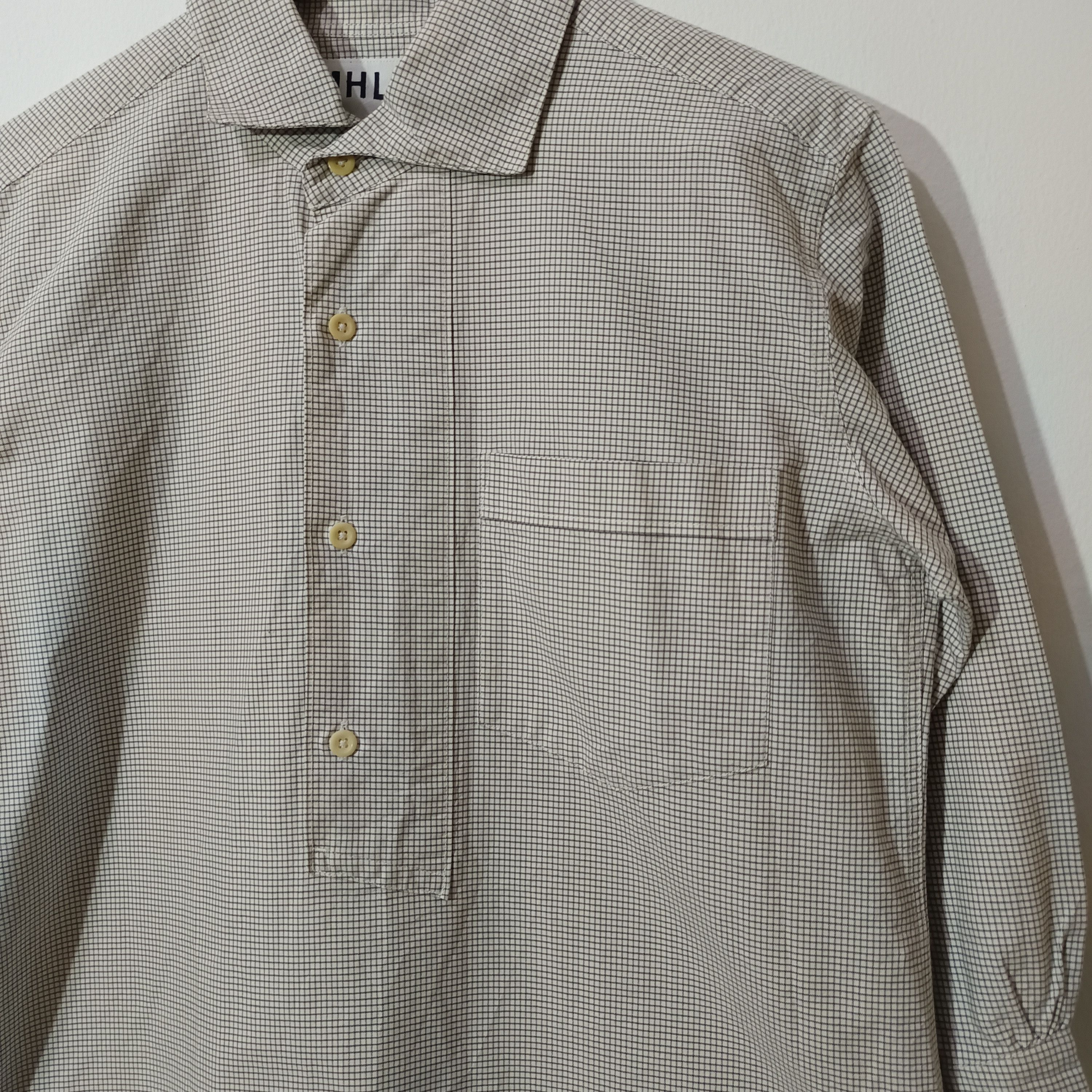 Margaret Howell Margaret Howell Assymetrical Collar Pocket Shirt Size M / US 6-8 / IT 42-44 - 4 Thumbnail