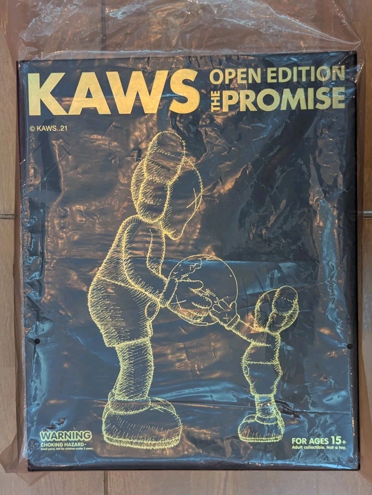 Kaws KAWS The Promise Vinyl Figure (Black) 2022 AUTHENTIC Size ONE SIZE - 12 Thumbnail
