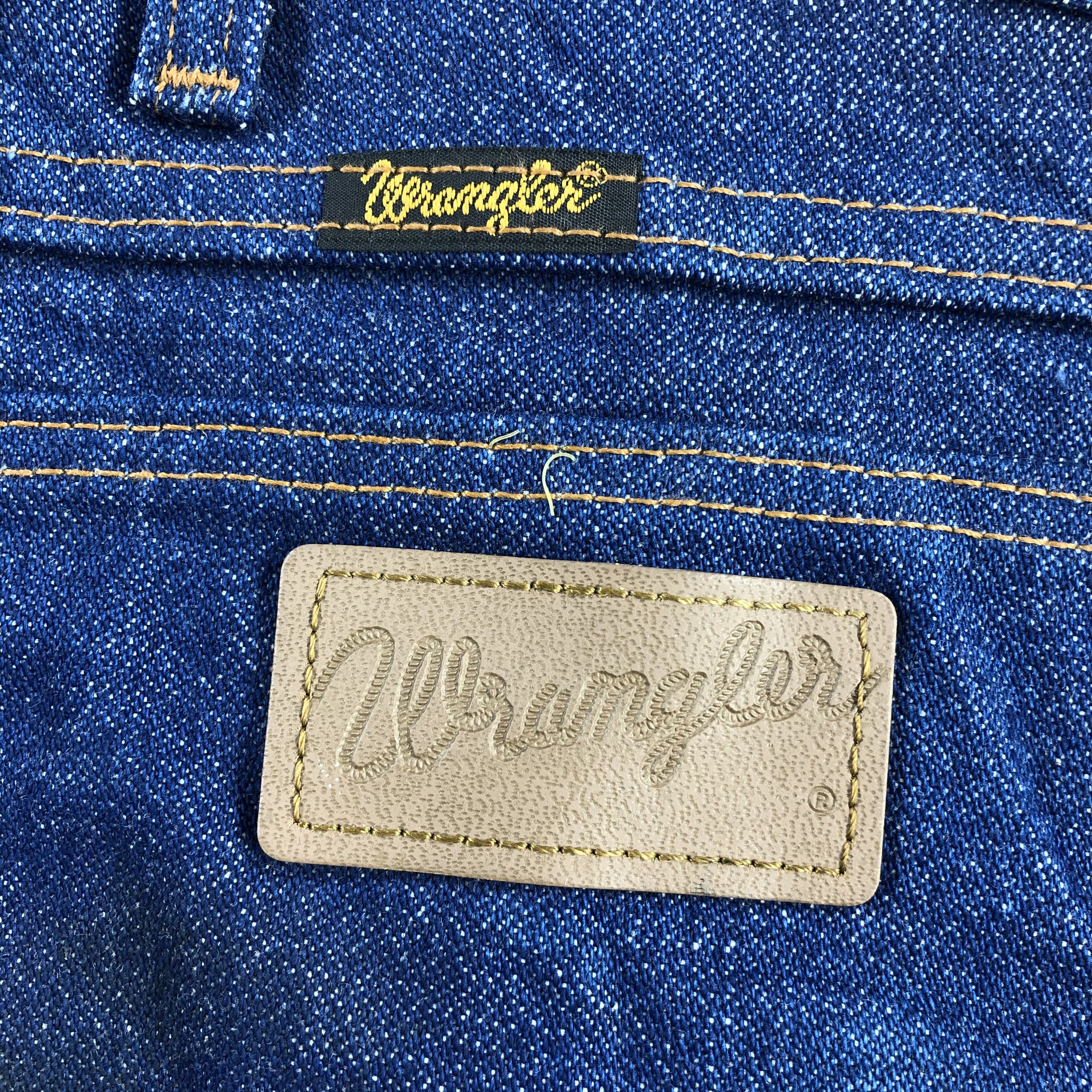 Vintage Vintage Blue Wash Wrangler Jeans-J2256 Size US 43 - 5 Thumbnail