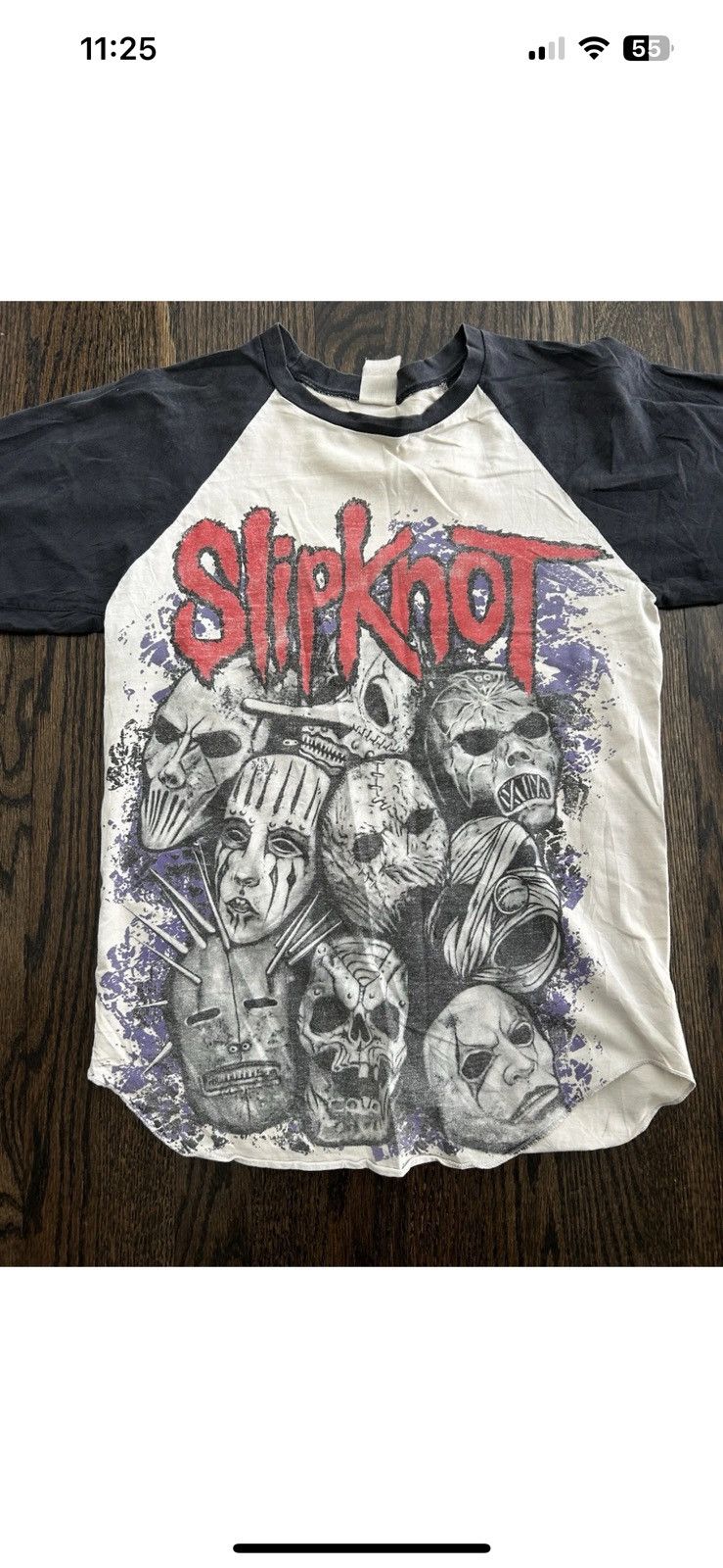 Vintage Rare Vintage slipknot raglan medium Size US M / EU 48-50 / 2 - 1 Thumbnail
