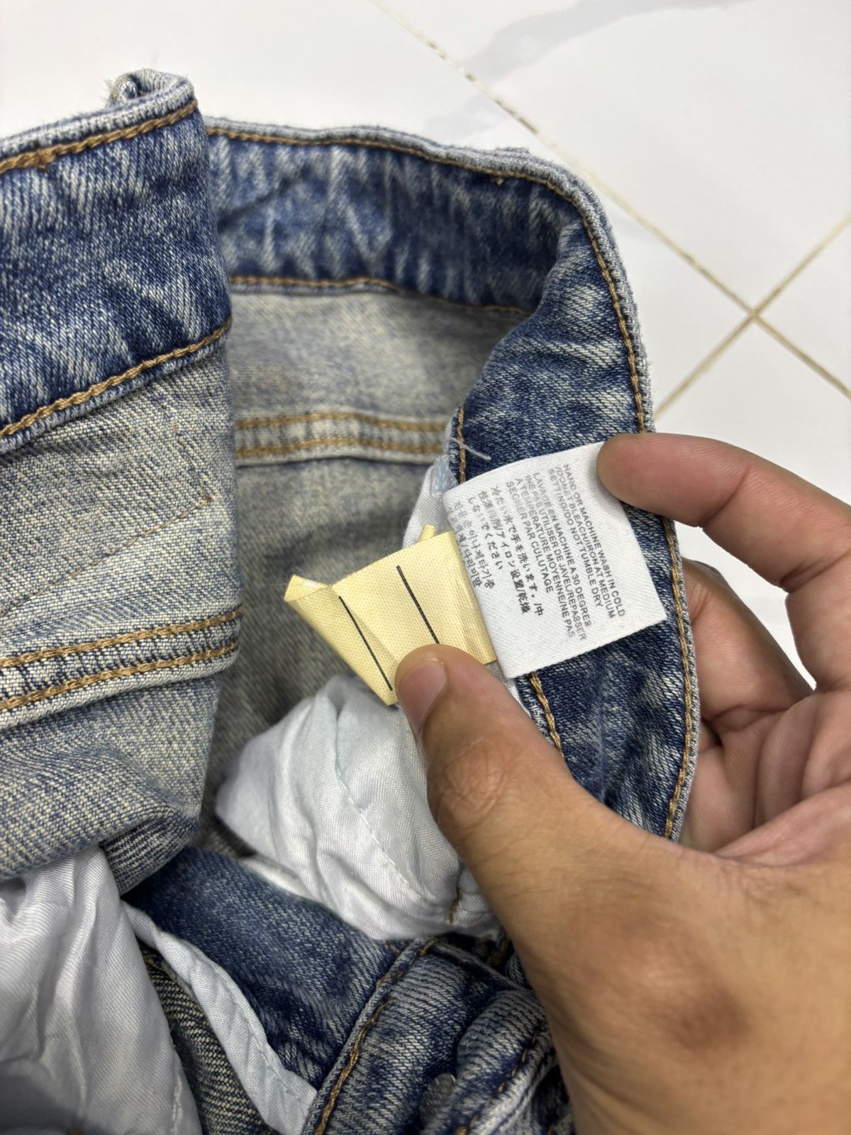 Amiri 🔥AMIRI STYLE MADE IN JAPAN LOOSE FIT WIDE JEANS Size US 27 - 11 Thumbnail