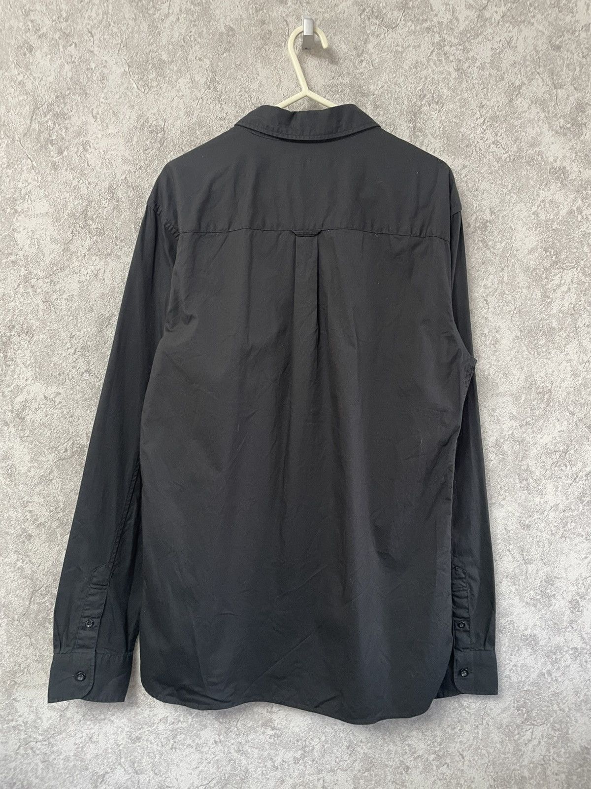 Allsaints Allsaints Basic Black Long Sleeve Shirt Button Up Size US S / EU 44-46 / 1 - 15 Thumbnail
