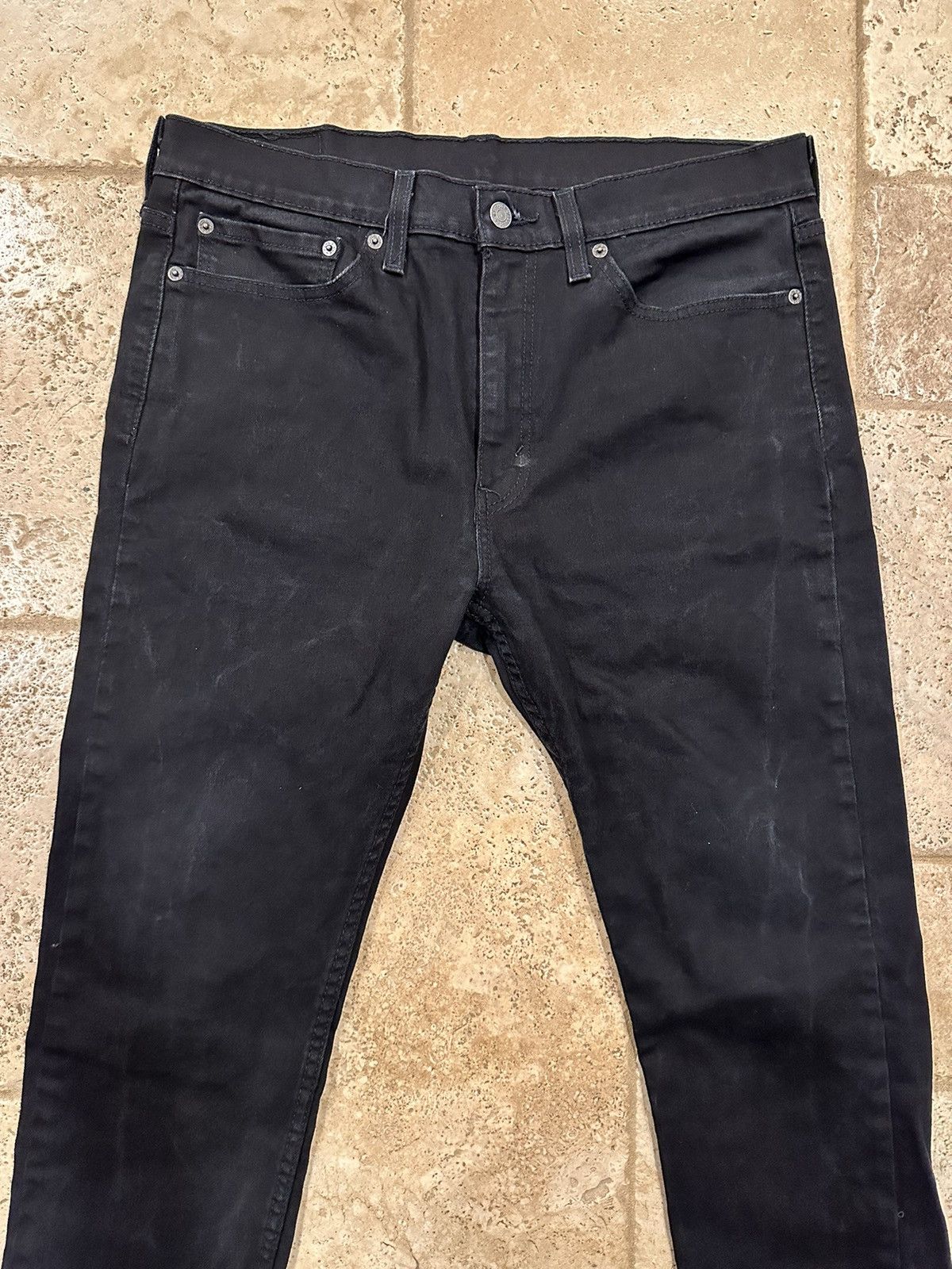 Levi's Levi’s Black 510 Stretch Denim Jeans Size US 34 / EU 50 - 3 Thumbnail