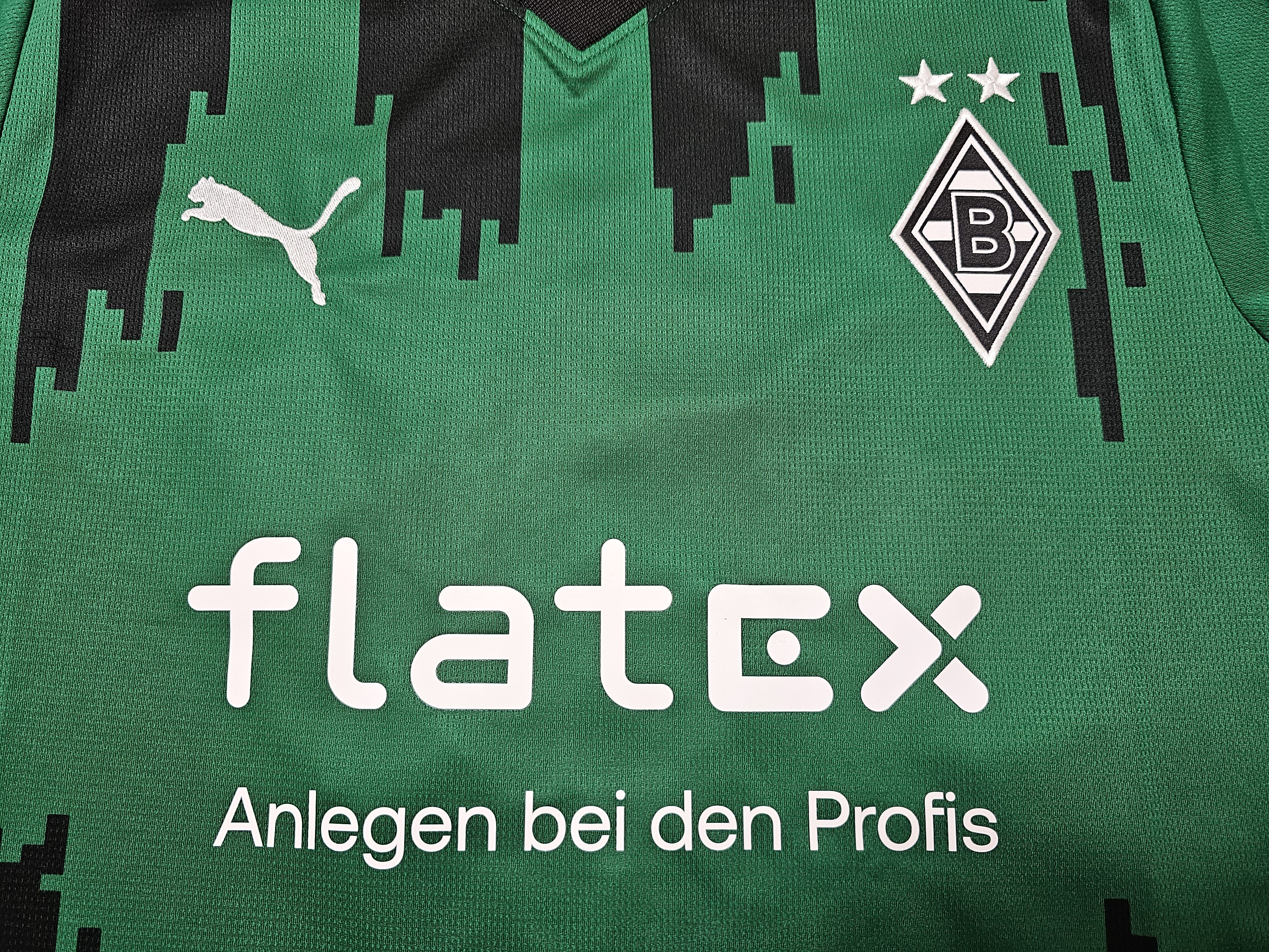 Puma BORUSSIA MONCHENGLADBACH 2024 AWAY REITZ FOOTBALL SOCCER Size US S / EU 44-46 / 1 - 3 Thumbnail
