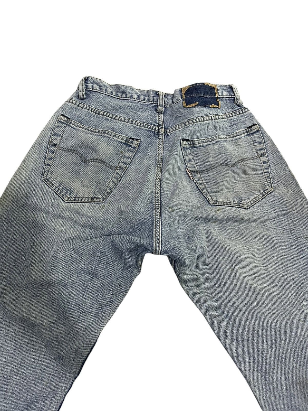 If Six Was Nine × Japanese Brand × Le Grande Bleu (L.G.B.) BAGGY💥 VTG Y2K SPELL BOUND USA WASHED BLUE DENIM JEANS Size US 28 / EU 44 - 10 Thumbnail