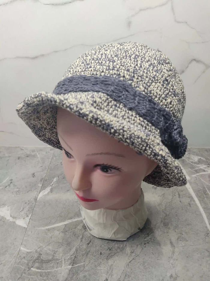 Japanese Brand × Vintage Vintage Unknown Brand Knit Bucket Hat Size ONE SIZE - 1 Thumbnail