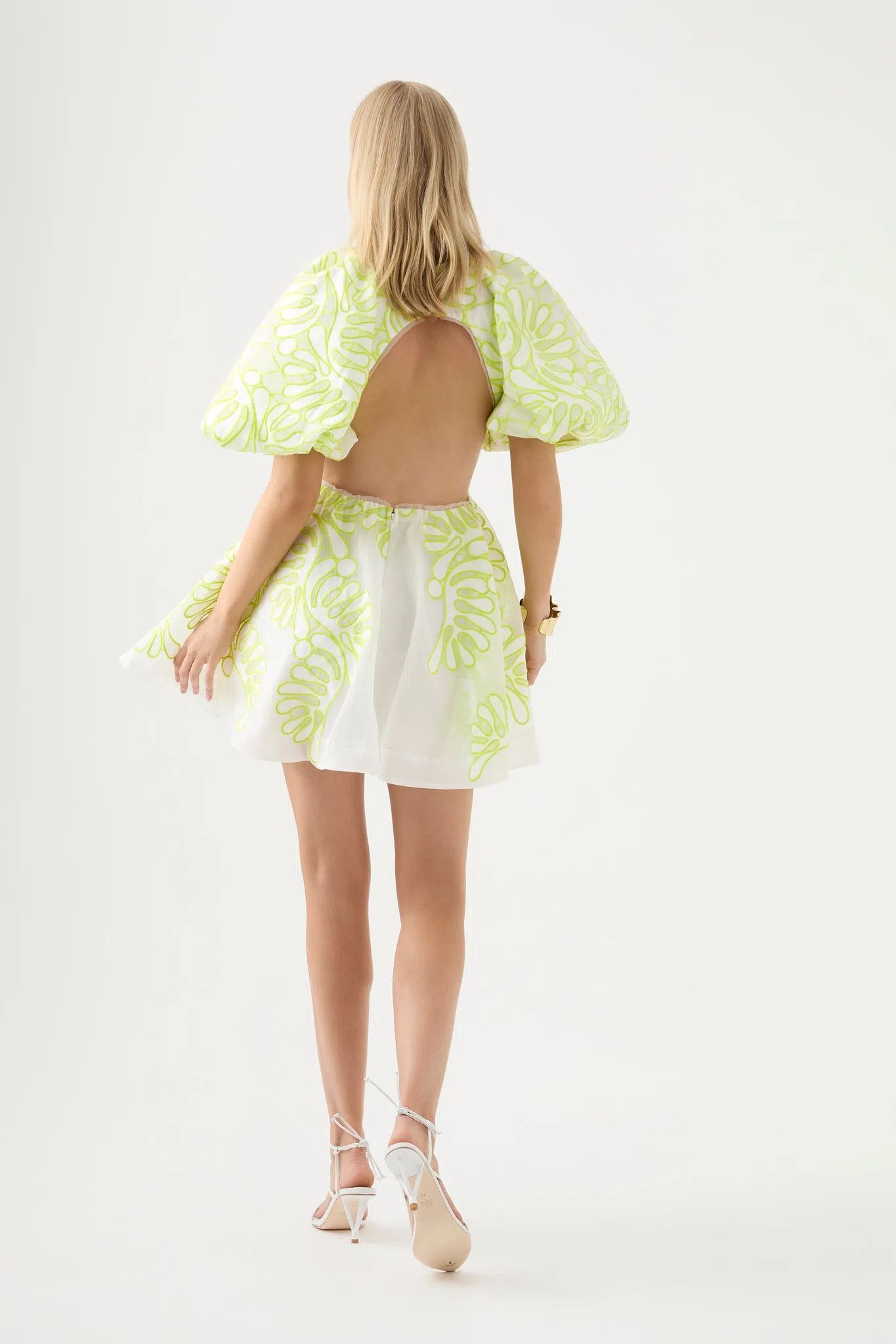 Aje Botanical Applique Mini Dress Size S / US 4 / IT 40 - 3 Thumbnail