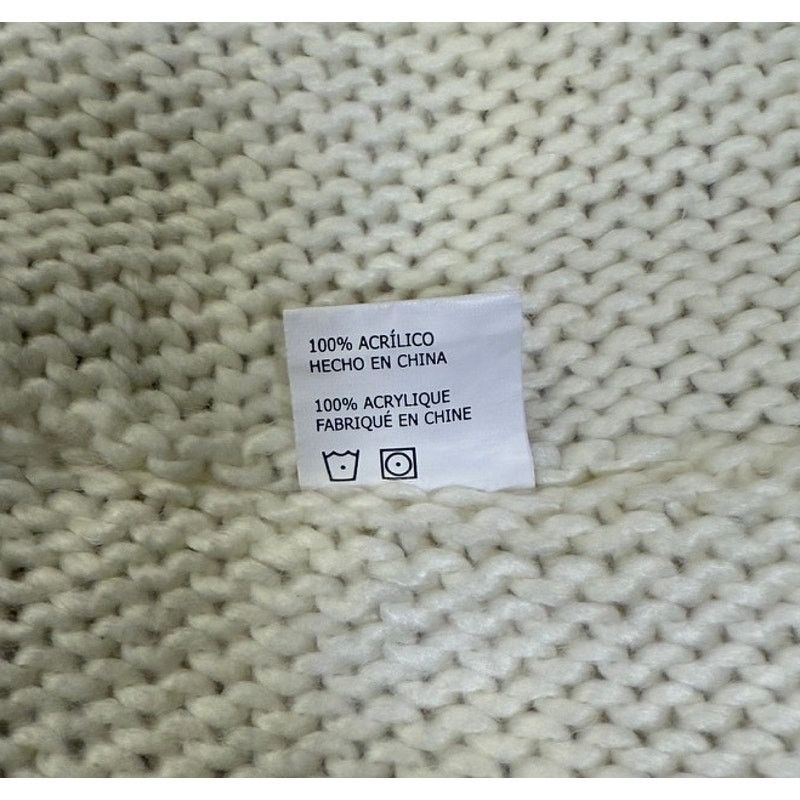 Other Muk Luks Lux Long Chunky Knit Fair IsleInfinity Nordic Scarf Size US 26 / EU 42 - 4 Thumbnail