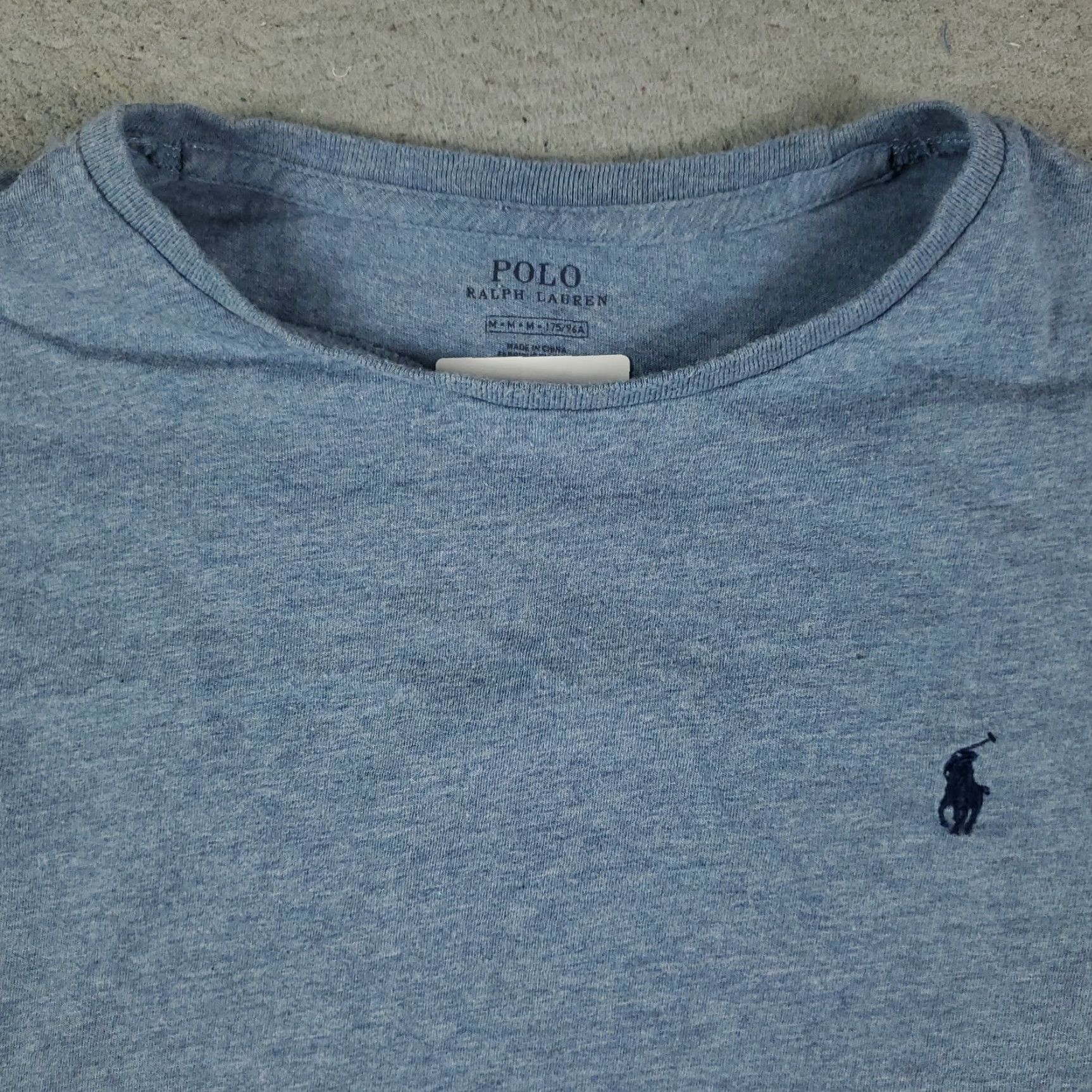 Ralph Lauren Ralph Lauren T Shirt Mens Size Medium Blue Pony Logo Crew Neck Long Sleeve Cotton Solid Casual Shirt Mens M Blue Pony Logo 90s 00s Sports American Size US M / EU 48-50 / 2 - 2 Thumbnail