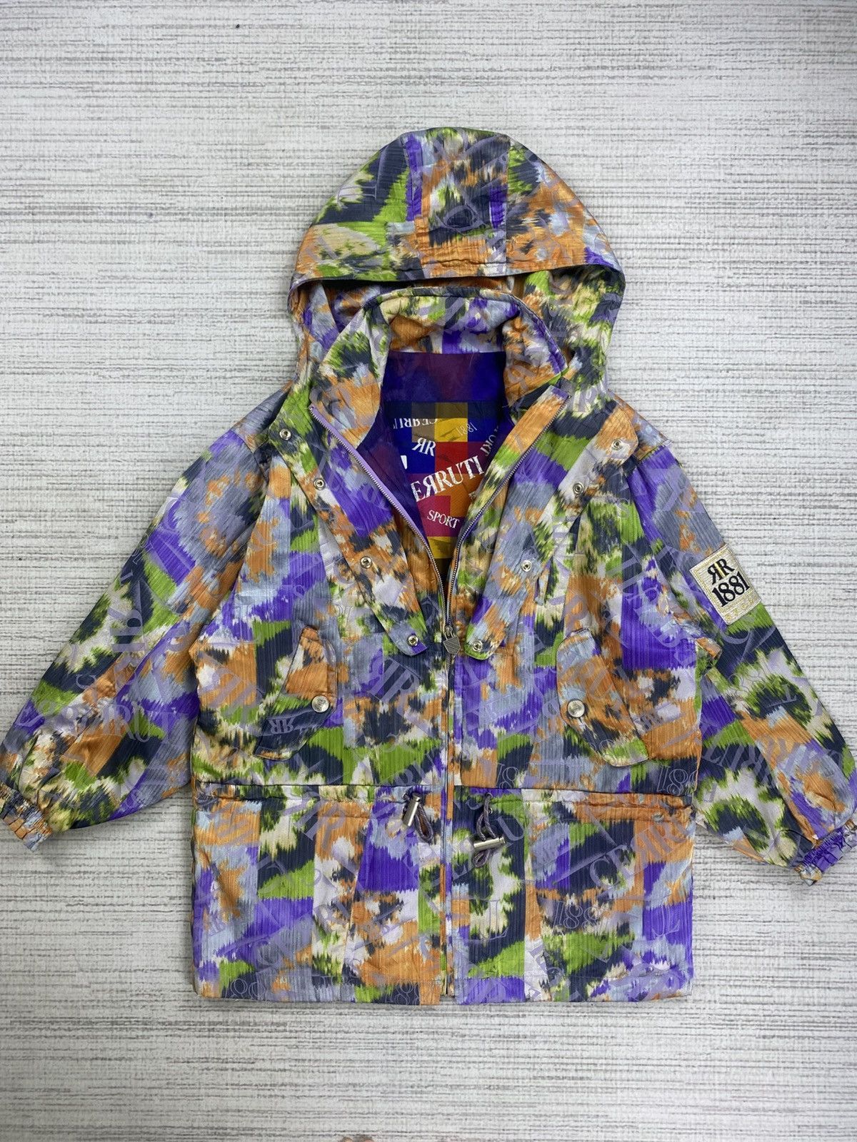 Cerruti 1881 Vintage Cerruti Sport 1881 Ski Wear Multicolour Jacket Size US L / EU 52-54 / 3 - 7 Thumbnail
