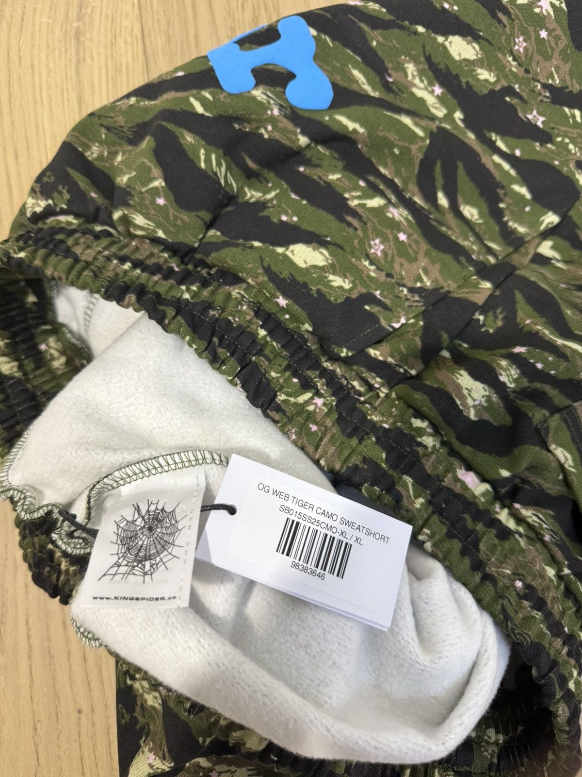 Sp5der Sp5der OG Web Tiger Camo Shorts Size US 34 / EU 50 - 5 Thumbnail