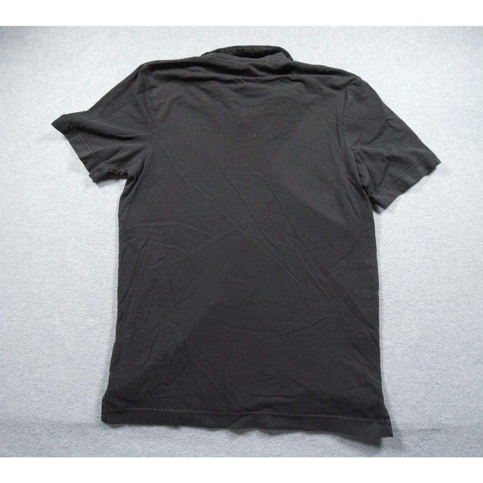 Scotch & Soda Scotch & Soda Shirt Mens Medium Black Polo Short Sleeve Collared Preppy Adult Size US M / EU 48-50 / 2 - 5 Thumbnail