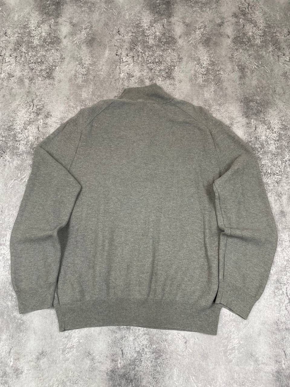 Polo Ralph Lauren Polo Ralph Lauren Men Pima Cotton Half Zip Sweater Grey Size US XL / EU 56 / 4 - 5 Thumbnail