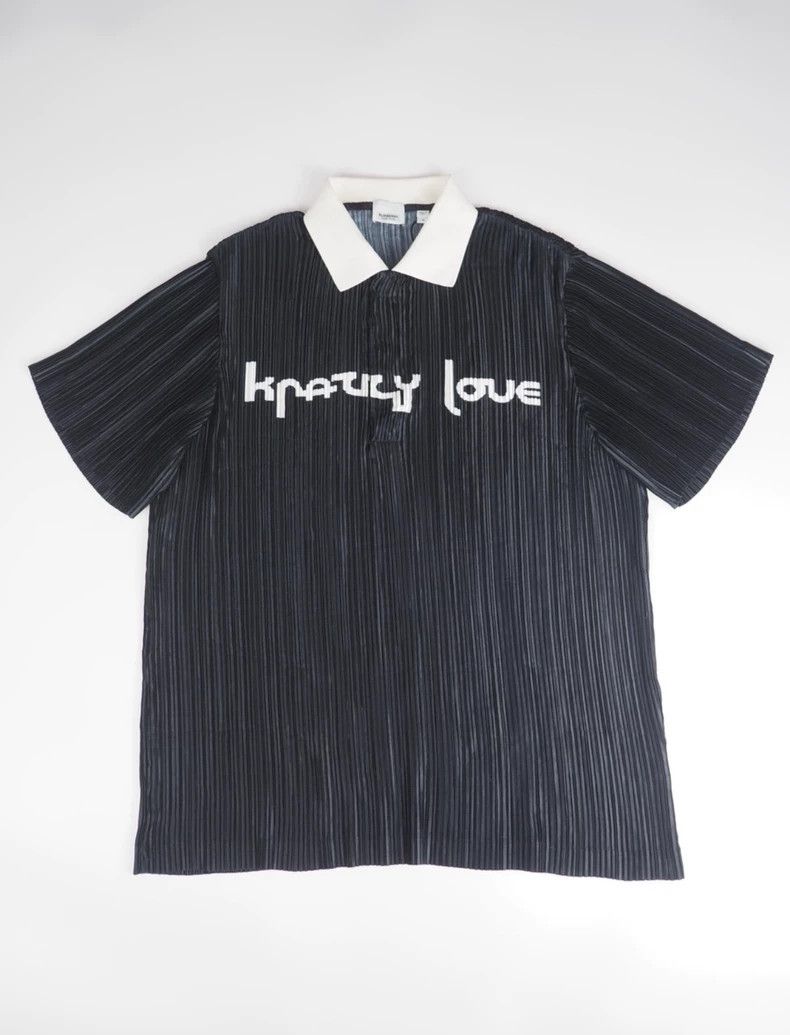 Burberry Burberry FW20 Burberry Black Pleated Polo Shirt Size US M / EU 48-50 / 2 - 1 Thumbnail