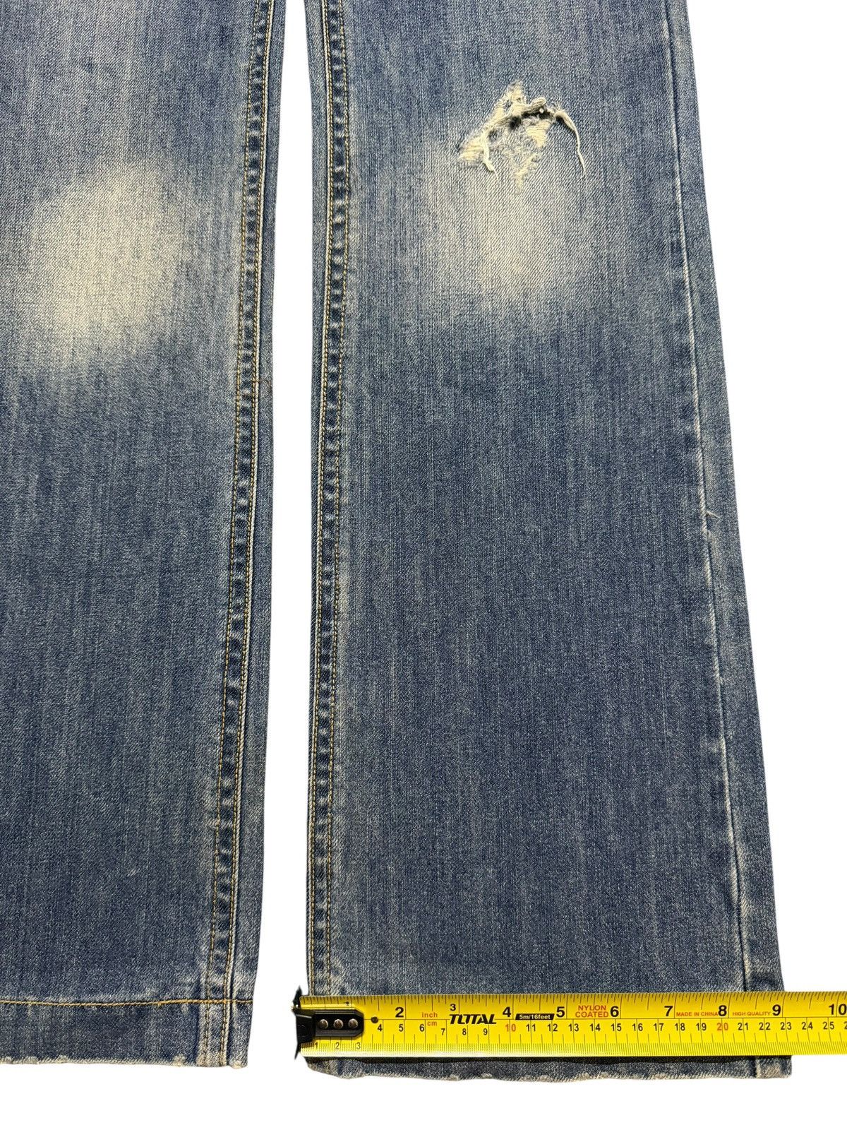 Hysteric Glamour Vintage Japanese Brand Embroidered Ed Hardy Inspired Flare Size 28" / US 6 / IT 42 - 13 Thumbnail