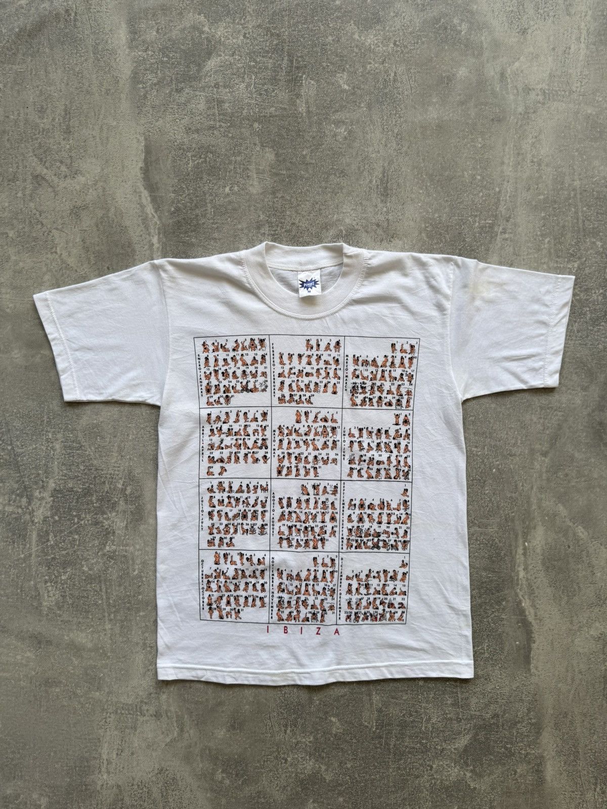 Sex Skateboards Vintage Sex Positions Calender T-Shirt Size US S / EU 44-46 / 1 - 1 Thumbnail