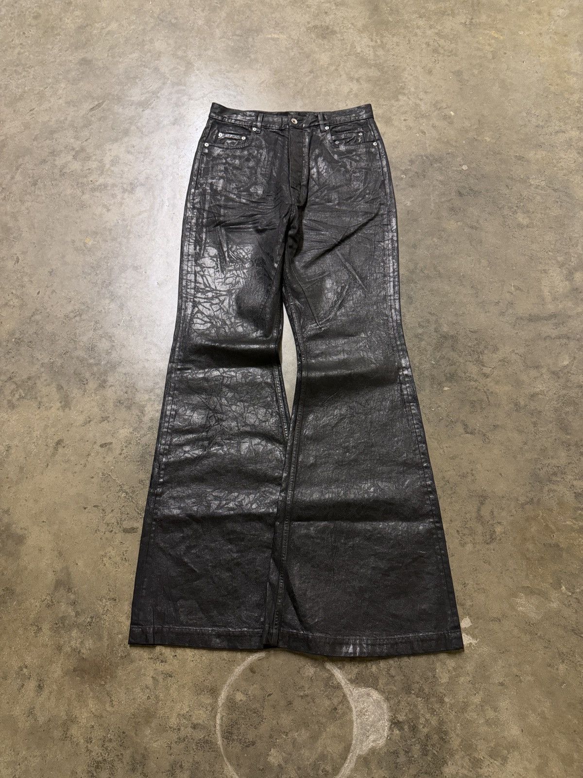 Rick Owens × Rick Owens Drkshdw Rick Owens SS24 Waxed Bolan