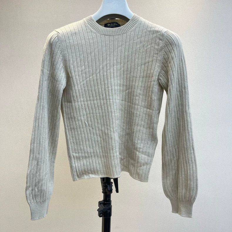 Loro Piana LORO PIANA Lightweight cashmere sweater for women Size S / US 4 / IT 40 - 1 Thumbnail