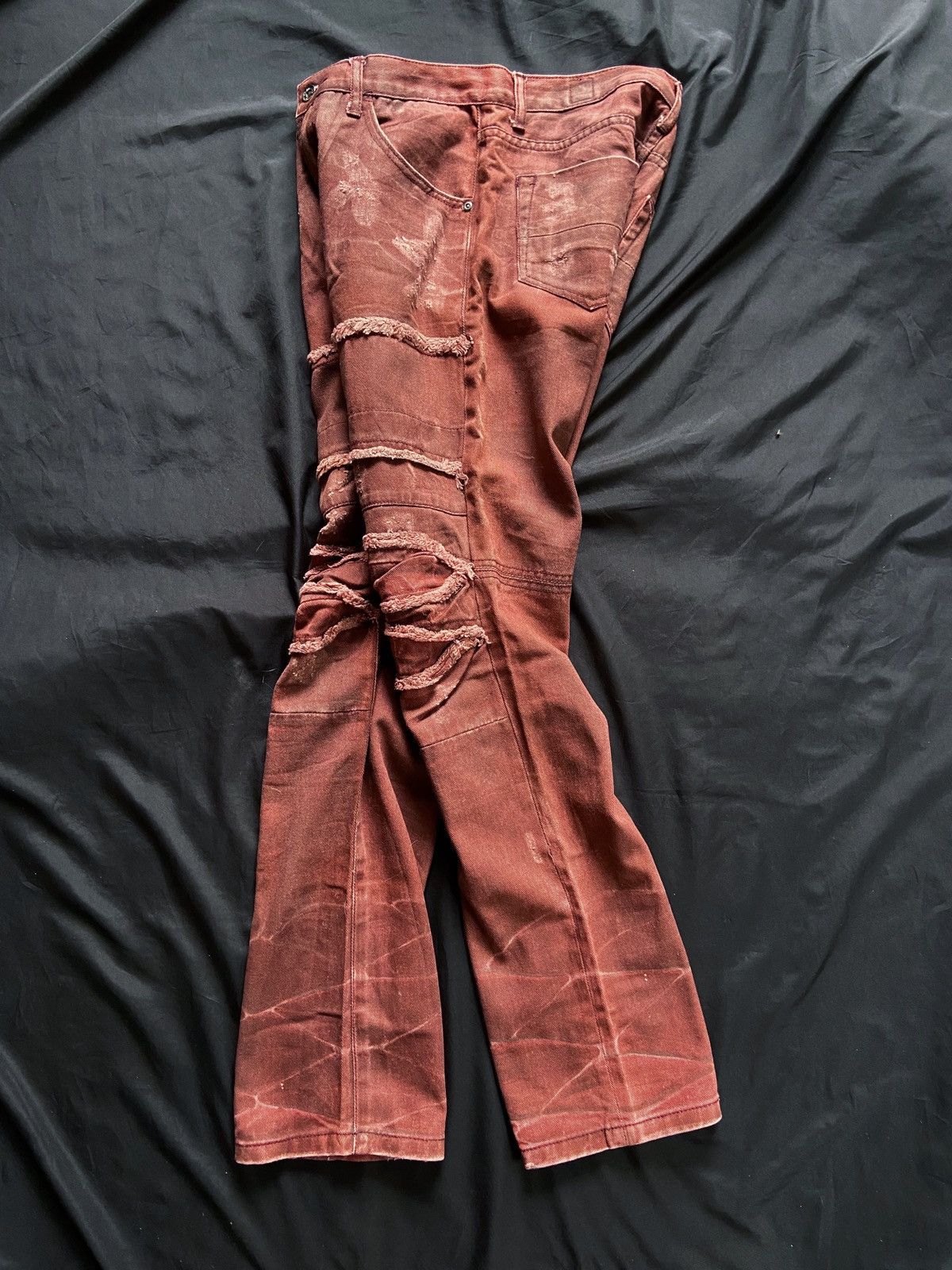 semanticdesign SEMANTIC DESIGN DISTRESSED PUNK DENIM Size US 30 / EU 46 - 2 Thumbnail