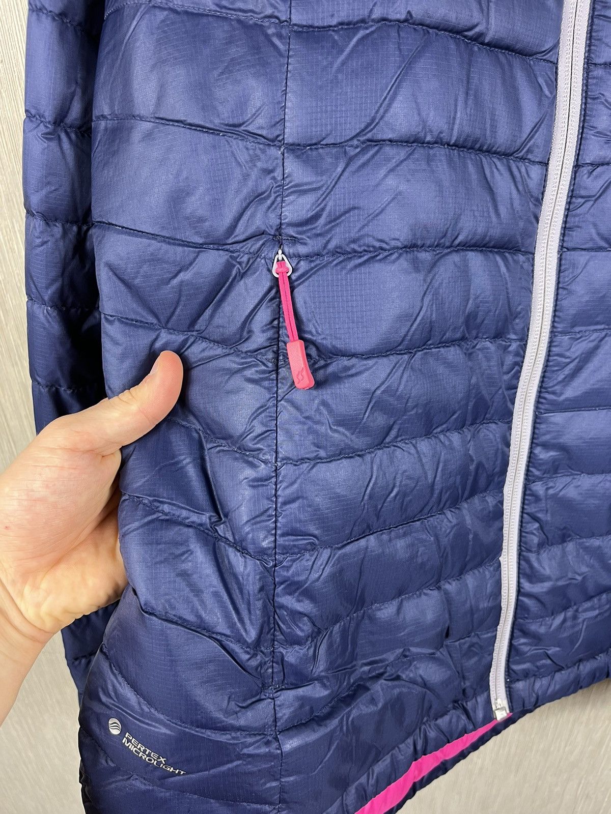 Rab Rab microlight alpine down jacket y2k hooded pertex Size M / US 6-8 / IT 42-44 - 15 Thumbnail