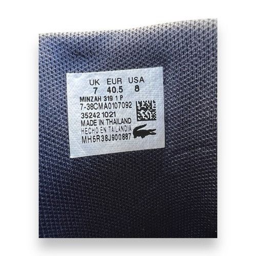 Lacoste Exquisite LACOSTE Ortholite Navy Blue Gator Logo Men Size 8 Size US 8 / EU 41 - 11 Thumbnail