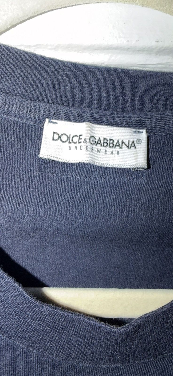 Dolce & Gabbana Dolce & Gabbana Men's Short Sleeve Navy T-Shirt XS Size US XS / EU 42 / 0 - 3 Thumbnail