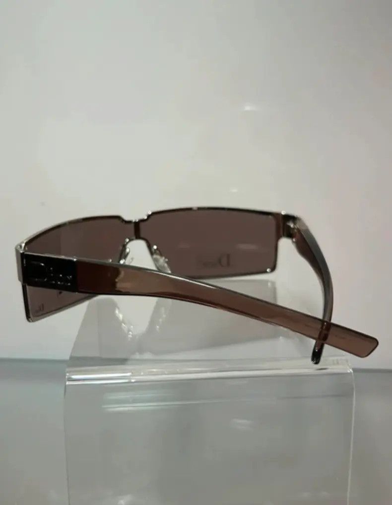 Dior × John Galliano × Vintage DIOR Sunglasses CD Plasma Wrap Shield Mask Ski Galliano Era Size ONE SIZE - 3 Thumbnail