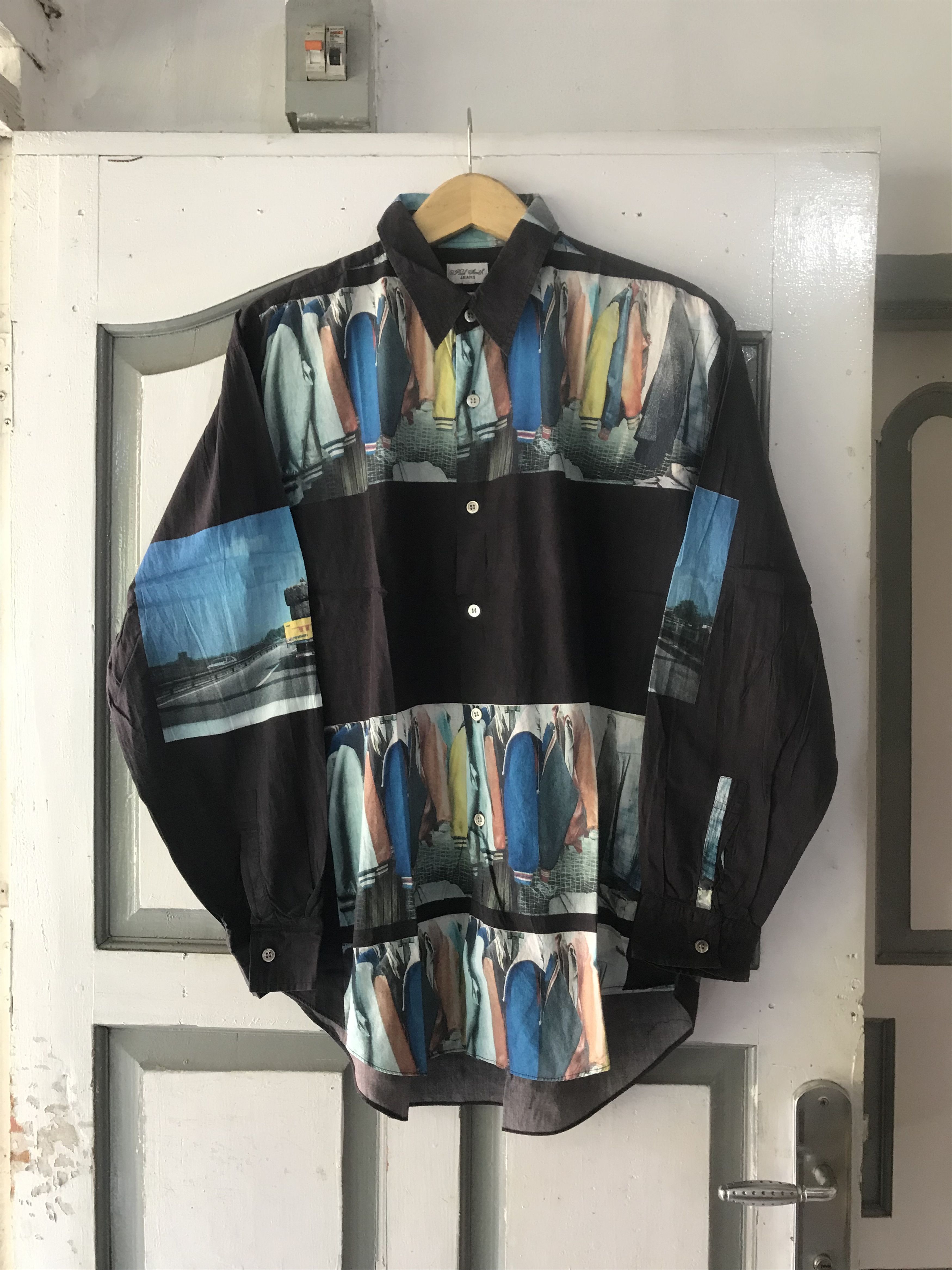 Paul Smith × Vintage Vintage Paul Smith Printed Shirts Size US L / EU 52-54 / 3 - 1 Thumbnail