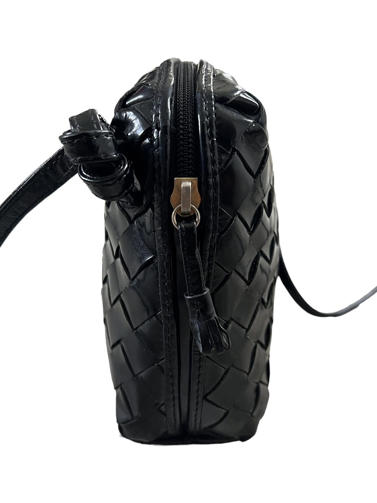 Bottega Veneta 1980s Bottega Veneta Intrecciato Leather Crossbody Bag Size ONE SIZE - 5 Thumbnail