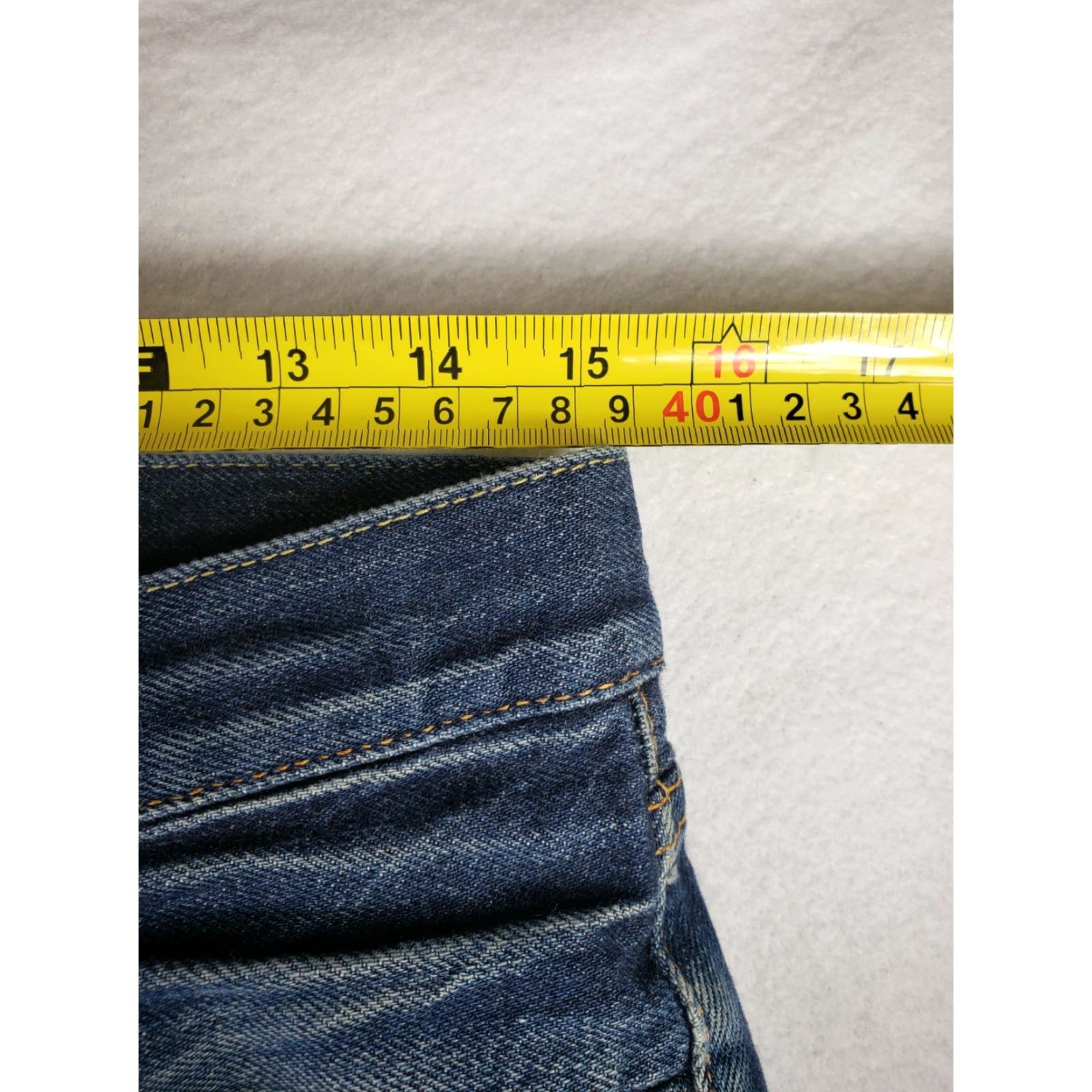 Uniqlo UJ Uniqlo Womens Jeans Sz 31X32 Medium Wash Blue Denim Pants 13 - 006 Size 24" / US 00 / IT 34 - 7 Thumbnail