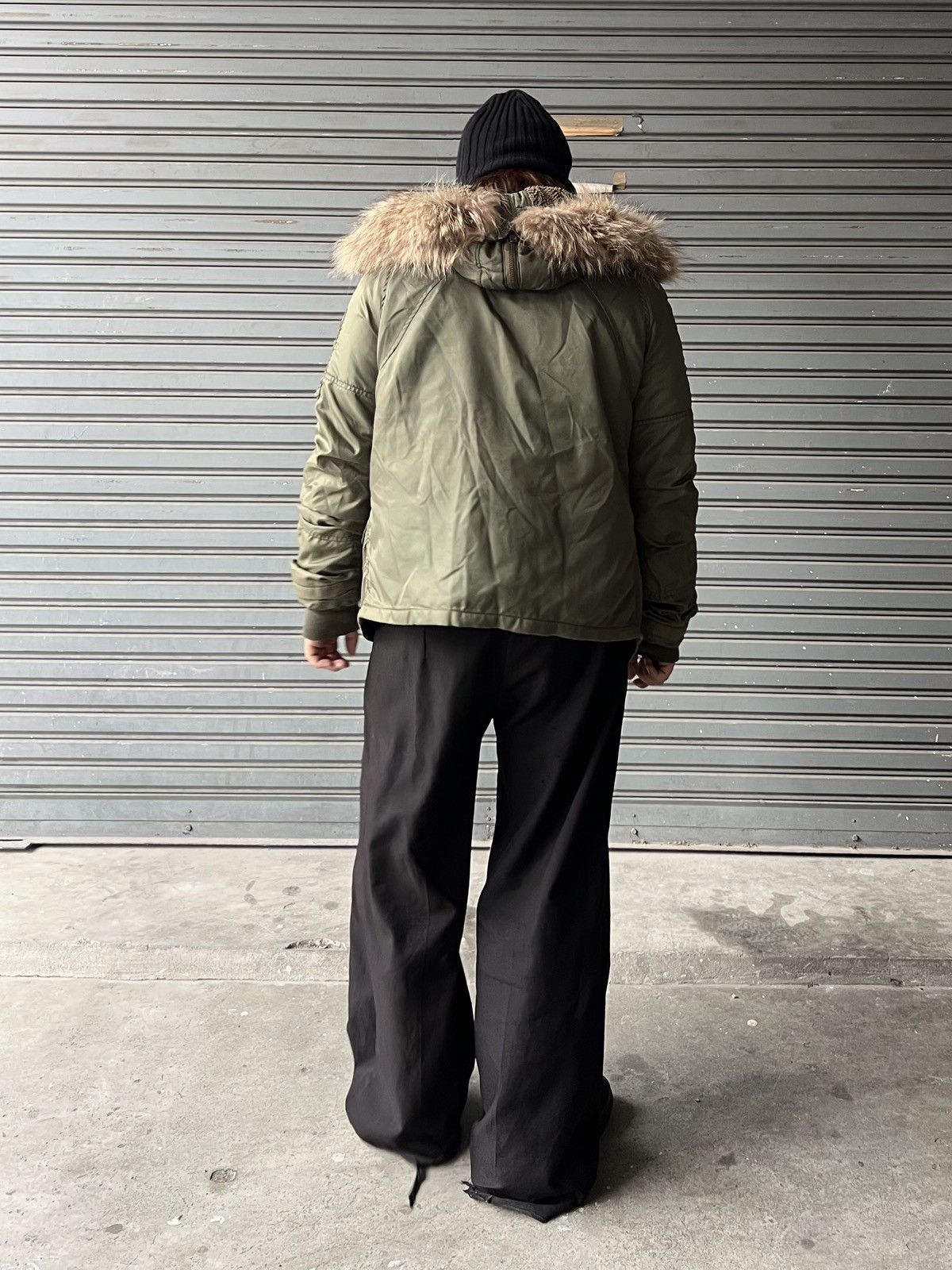 GOA 2000s GOA - Apocalypse Style Fur Hoodie Bomber Jacket Size US S / EU 44-46 / 1 - 10 Thumbnail