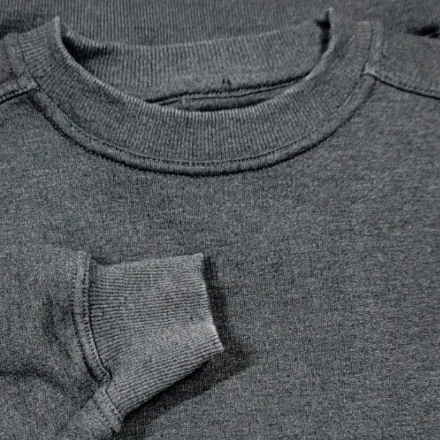 Russell Athletic VINTAGE Russell Athletic Pluma Sweatshirt Men XL Gray Long Sleeve Crew Neck Cotton Polyester Logo 90s City Classic College Outdoor Size US XL / EU 56 / 4 - 2 Thumbnail