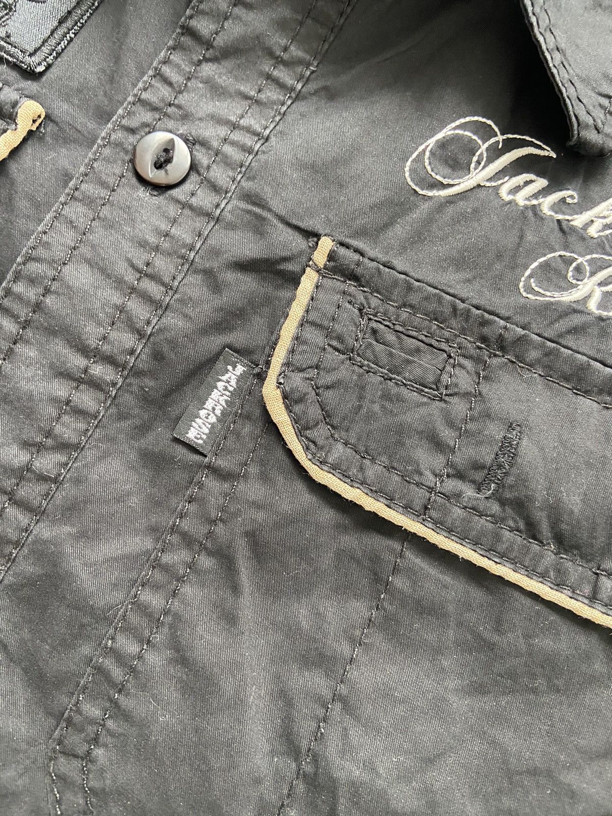JACKROSE × Japanese Brand Vintage 2000’s Jackrose x Collars X TFOA Rockabilly Shirt Size US M / EU 48-50 / 2 - 4 Thumbnail