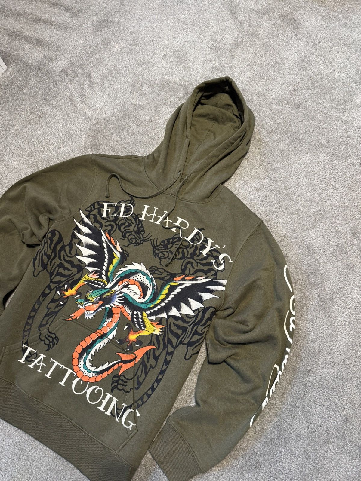 Ed Hardy Men’s Hoodie Ed hardy Y2K Size US M / EU 48-50 / 2 - 3 Thumbnail