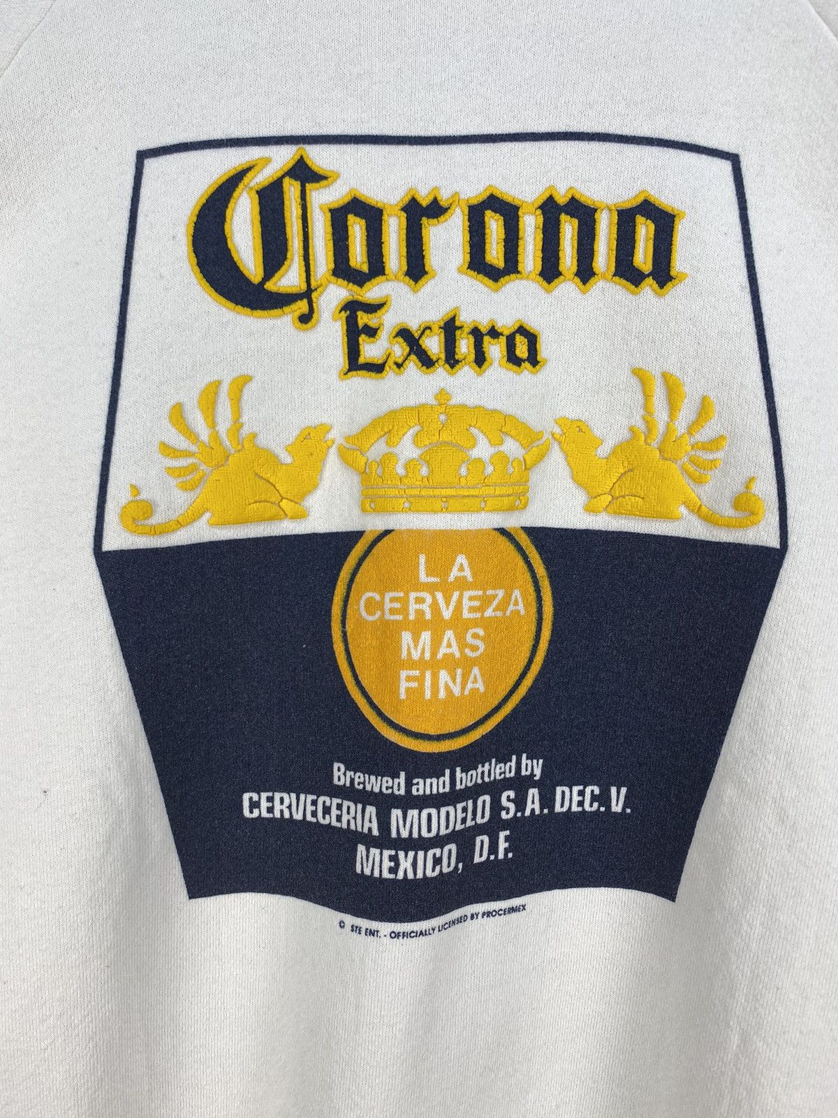 Vintage Vintage Corona Sweatshirt Size US XL / EU 56 / 4 - 5 Thumbnail