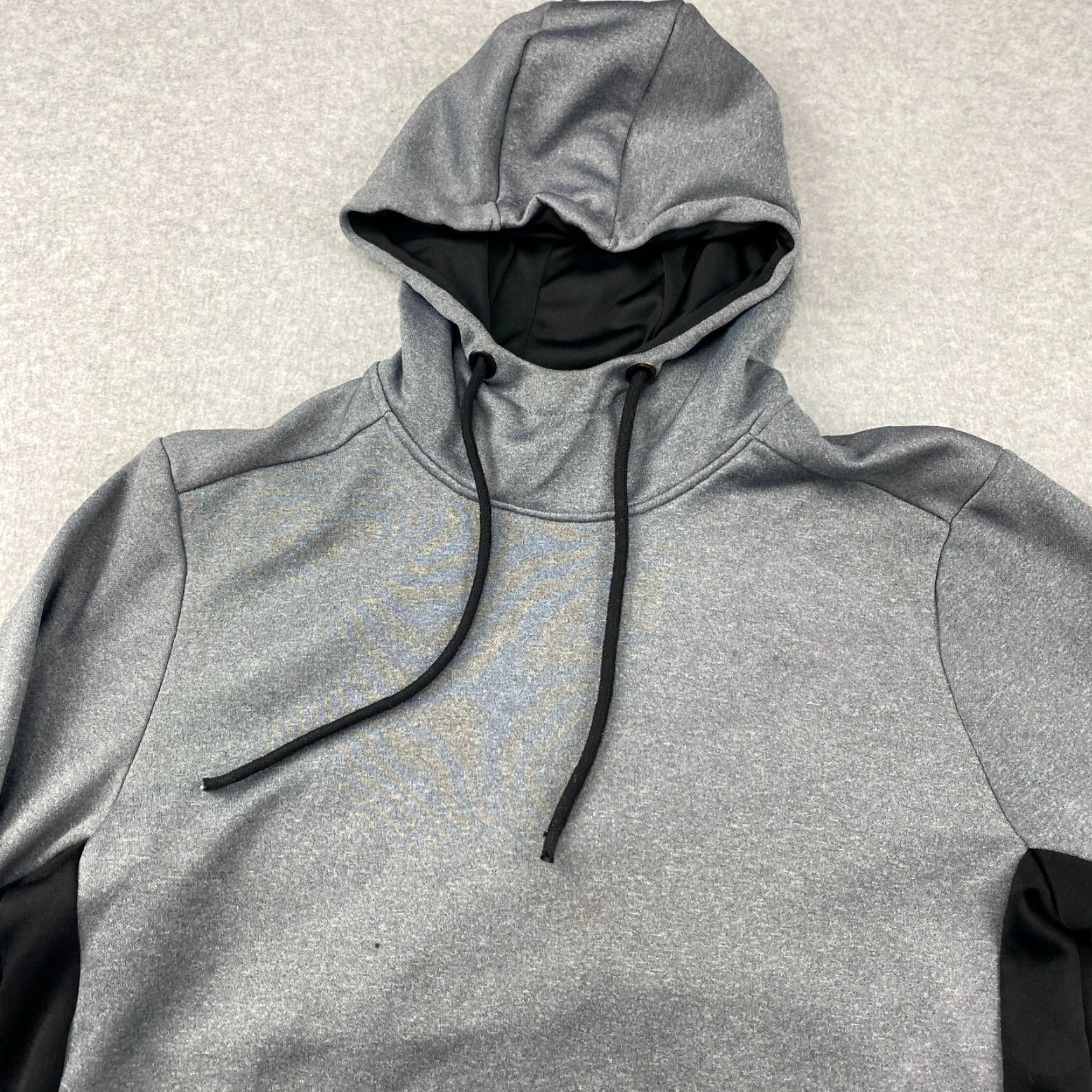 Spyder Spyder Active Pro Web Hoodie Mens Medium Gray Pullover Pockets Size US M / EU 48-50 / 2 - 2 Thumbnail