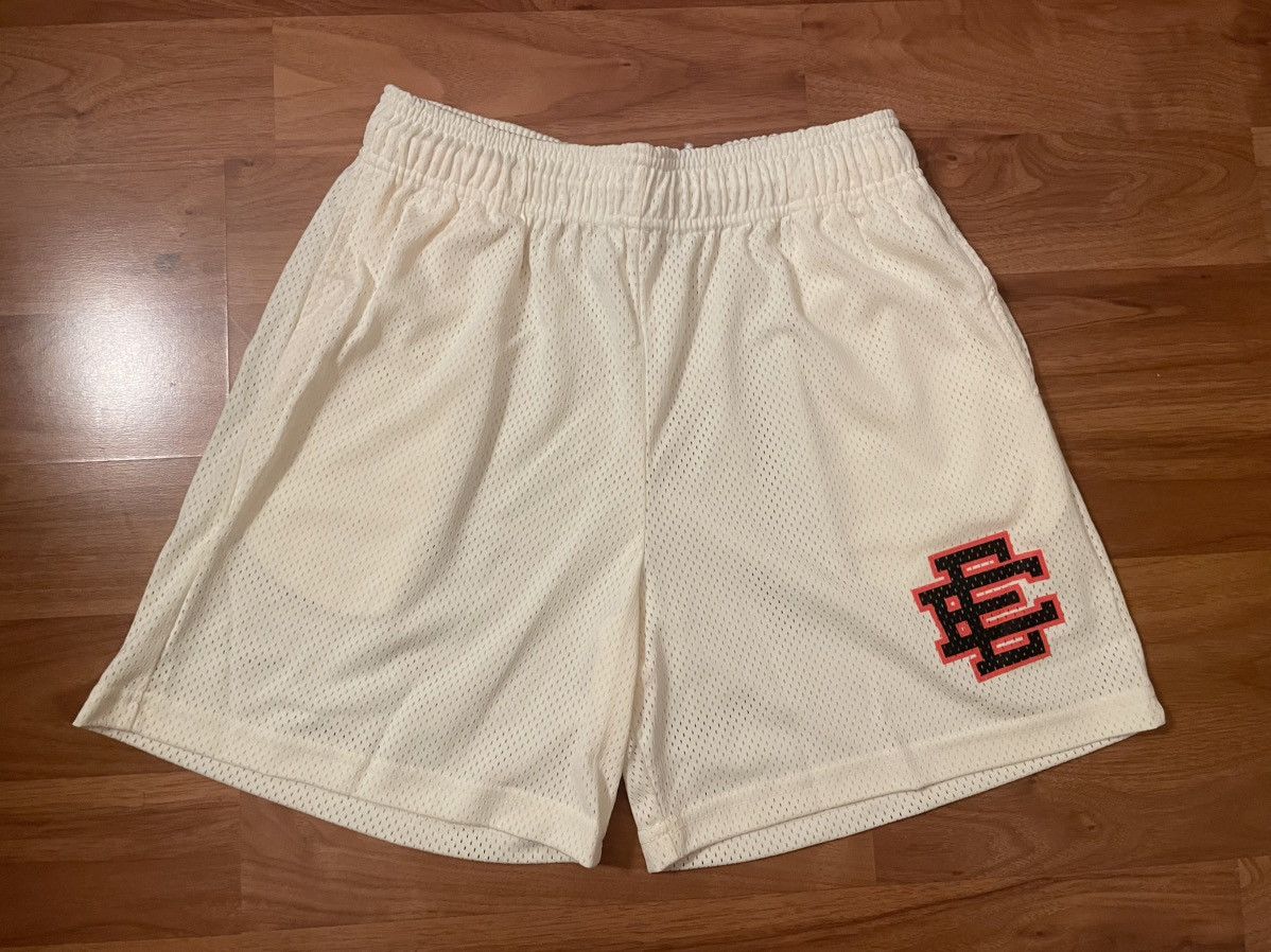Eric Emanuel Eric Emanuel Cream/Orange Shorts Size Large Brand New Size US 34 / EU 50 - 1 Thumbnail