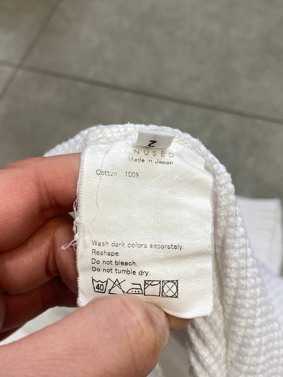 Unused Unused Ready Made Japanese Waffle Long Sleeve T-Shirt Size US M / EU 48-50 / 2 - 13 Thumbnail
