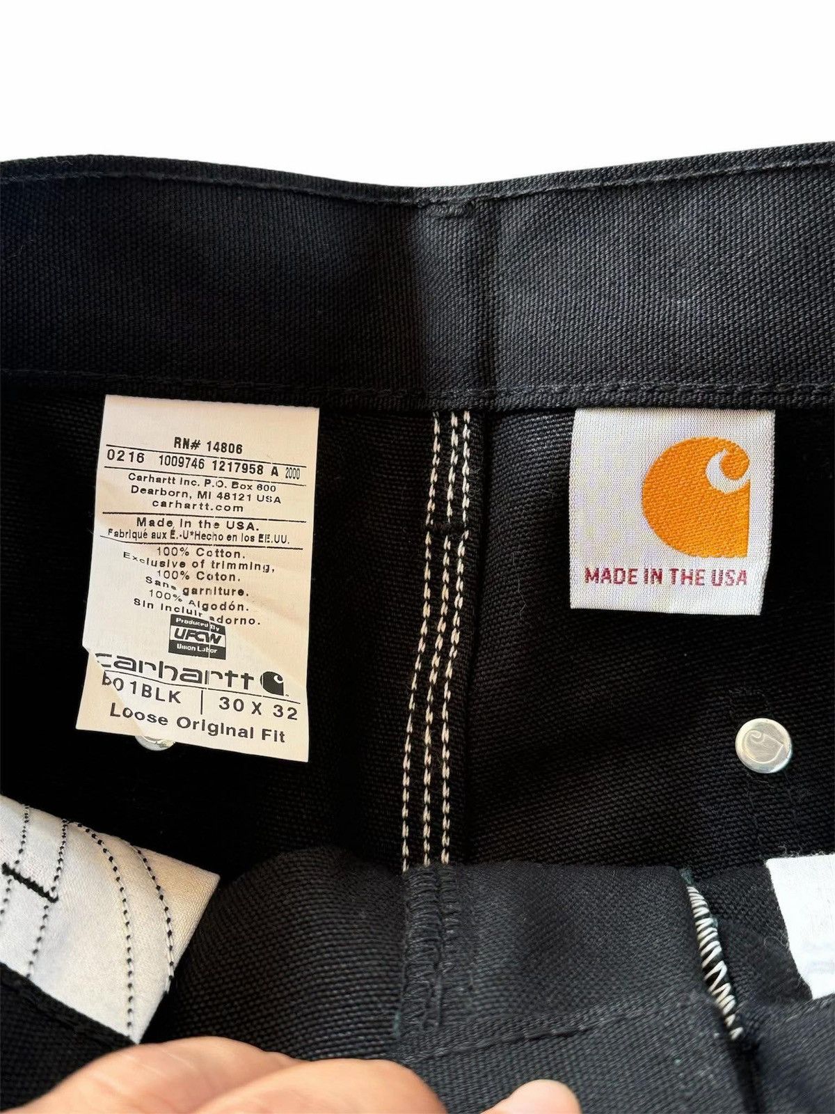 Carhartt CARHARTT DOUBLEKNEE Size US 30 / EU 46 - 4 Thumbnail