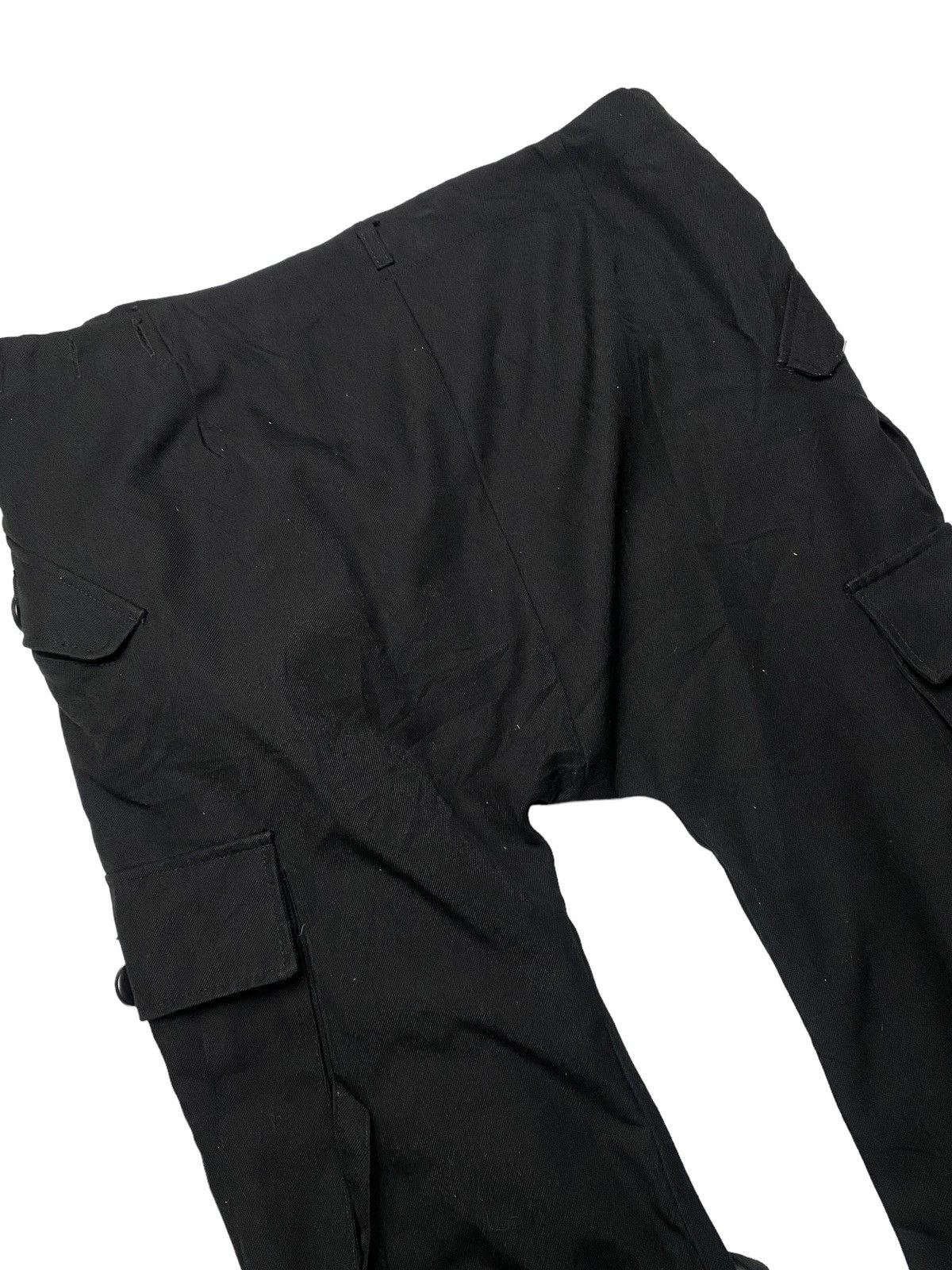 If Six Was Nine × Japanese Brand 2000's Rovski Drop Crotch Laces Pants Size US 36 / EU 52 - 9 Thumbnail
