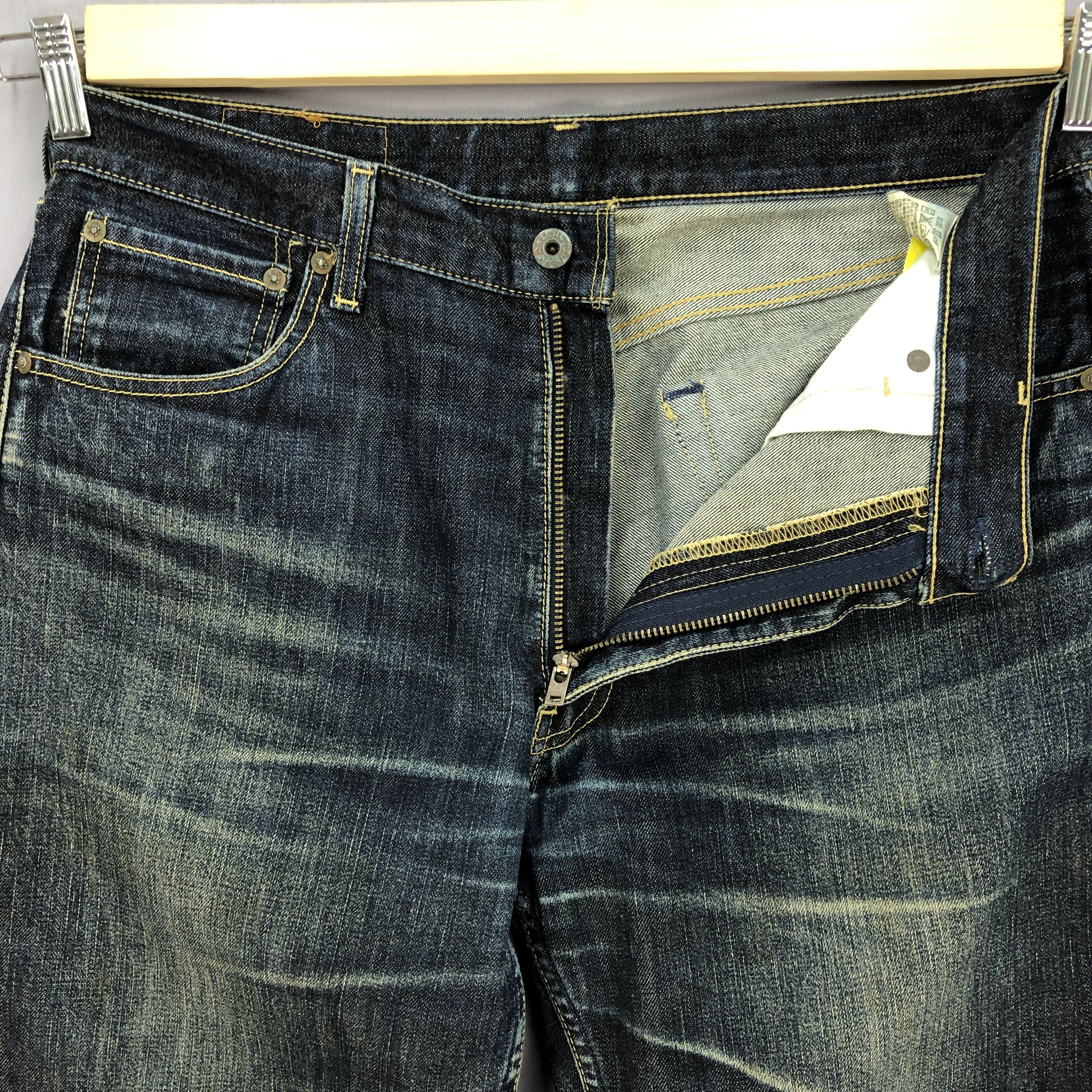 Levi's Vintage Levis 503 Distressed Jeans Levi's Stonewash Denim Size US 32 / EU 48 - 8 Thumbnail